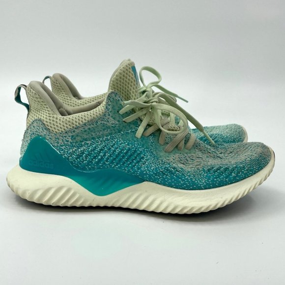 Adidas Womens Alphabounce Beyond Sneakers in Teal - Picture 2 of 10